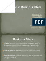 Business Ethics and Ethical Decision Making