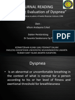 Journal Reading Dyspnea