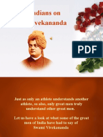 Great Indians On Swami Vivekananda