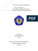 PDF Haccp Chintya Wulandarie