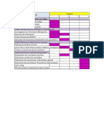 Ejemplo Diagrama de Gantt