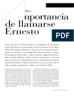De La Torre Villar. La Importancia de Llamarse Ernesto PDF