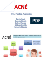Acneě diapositivas dermatologiěa