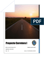 Proyecto carretera I