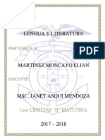 Lengua y Literatura 