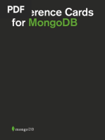 MongoDB ReferenceCards