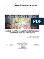 Cambio Climático, Calentamiento Global y Pueblos Indígenas en México