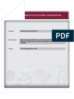 Manual de Procedimientos para La Adquisicion de Materiales y Utiles Necesarios para El Funcionamiento de Las Diferentes Areas Del Iem PDF