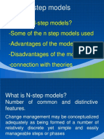 N Steps. Change Management