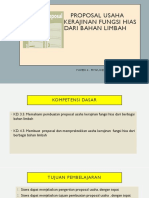 KD.3.4 - 4.4 PKWU - Kelas XII TTG Proposal Usaha