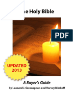 The Holy Bible a Buyers Guide 2013