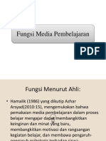 Fungsi Media Pembelajaran