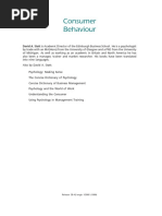 Consumer Behaviour PDF