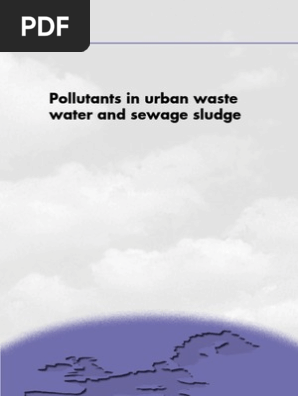 Sludge Pollutants Sewage Treatment Wastewater