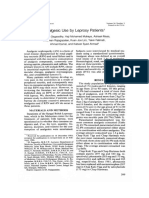 Analgesic Use by Leprosy Patients': Volume 54, Number 3