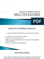 Circuito Combinacionales Multiplexores