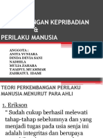 PERKEMBANGAN KEPRIBADIAN