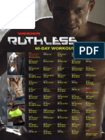 Workout Calendar PDF