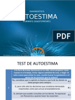 DIAGNOSTICO - Test de Autoestima