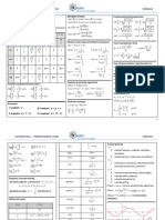 Dozvoljene Formule Za 1. Kolokvij