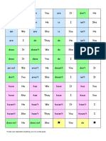 50607 Domino Verb to Be Do Have