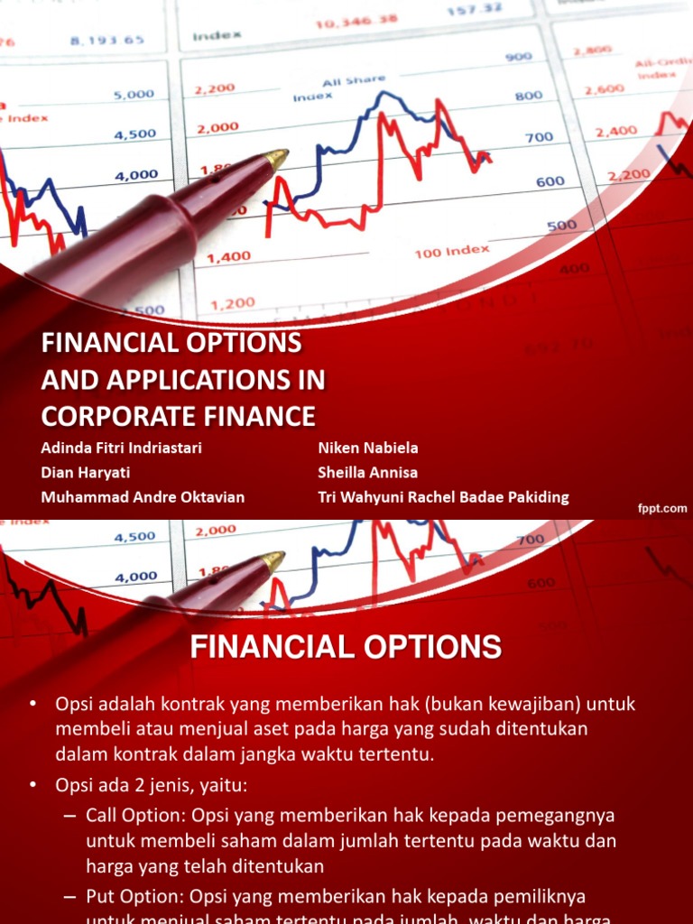 Financial Options | PDF | Metode & Bahan Ajar | Komputer