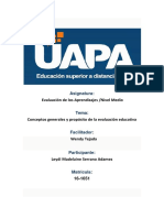 Tarea 1 de Evaluación de Los Aprendizajes