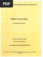 Tesis Planlama