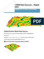 5 Free Global DEM Data Sources