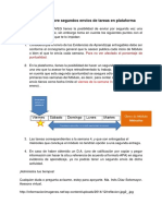 Politica Segundos Envios de Actividades de Aprendizaje