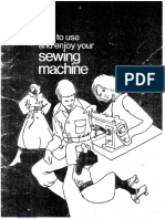 Manual da maquina de costura Brother xl711