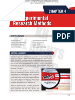 Non-Experimental Research Methods Ch4 PDF