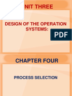Unit Three - II - Process Selection