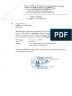 Surat Edaran Pengumpulan Berkas Legalitas Dan Kepengurusan Ormawa