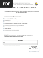 Novo Documento Comprovante Entrega Documentos Ampla l3 l4