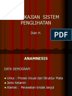 Pengkajian Sistem Penglihatan