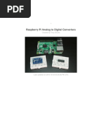 Raspberry Pi Analog To Digital Converters