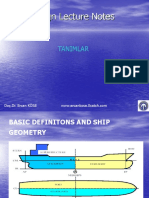 Ship Design Nomenclature