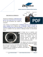Funciones Del Obturador PDF