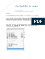 Cómo Usar La Calculadora de Campos de QGIS