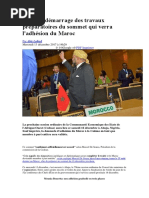 Adhésion a la cedeao 