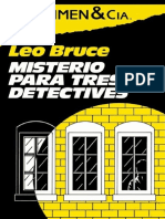 Misterio para Tres Detectives - Leo Bruce