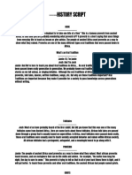 History Script - Josh and Jamie