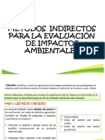 Métodos Evaluación de Impacto Ambiental-1