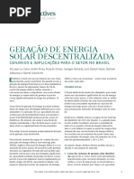 BCG Geração de Energia Solar Descentralizada