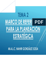 Marco de Referencia Planeacion Estrategica