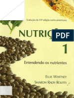 Nutrição - Entendendo Os Nutrientes - Whitney e Rolfes