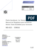 Girbau MS 623 Partes