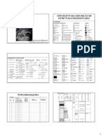 Sedimentologia - Aulas 23 e 24 - Checklist