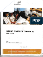 Bahasa Inggris Teknik II